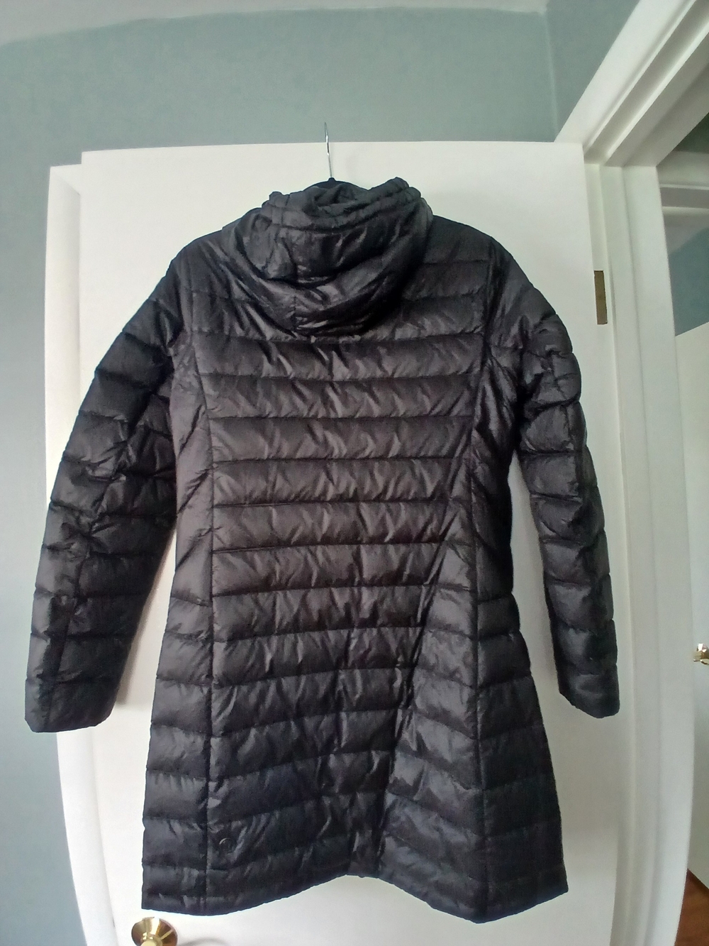 Women’s Quilted Hooded Puffer Coat - Black LULULEMON SIZE 10 GREAT CONDITION - Picture 7 of 9